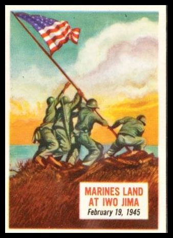 36 Marines Land At Iwo Jima